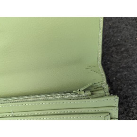 Croft &‎ Barrow Genuine Leather Womens Wallet Green - Picture 4 of 11